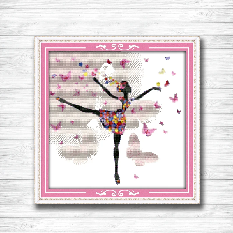 Красивая Цветочная женская красивая сказочная роспись с эльфом Счетный принт на