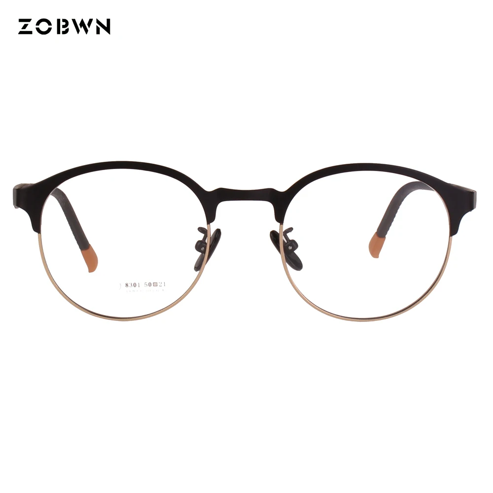 Горячая Распродажа новый дизайн круглые очки мужские оправы для очков gafas из