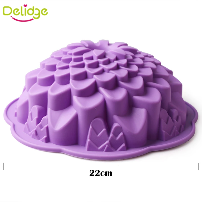 1 шт. силиконовая форма для торта с хризантемами ромашками хлеба подсолнечника