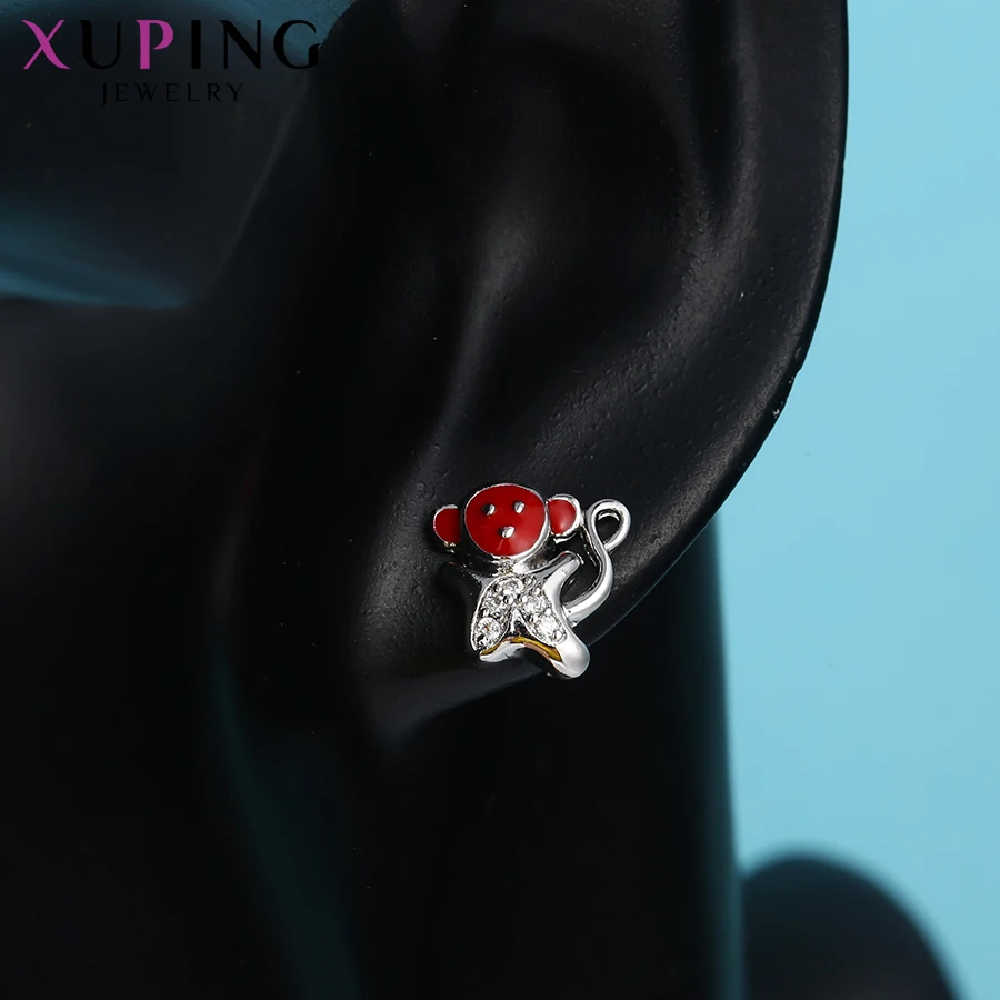 Xuping Fashion Elegant Monkey Shape Jewelry Set With Environmental Copper for Children's Gifts M38-60029 |