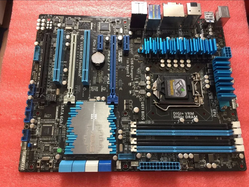 Оригинальная материнская плата ASUS P8Z77-V PRO LGA 1155 DDR3 32 Гб USB3.0 для I3 I5 I7 22/32nm Процессор Z77 системных плат