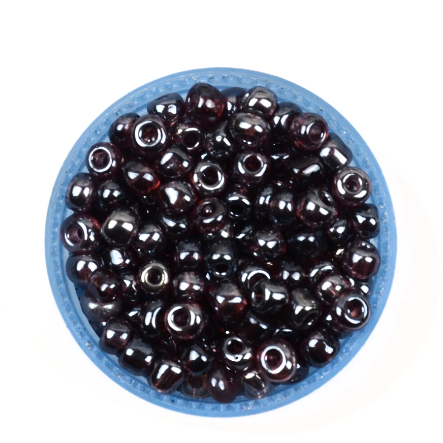 Стеклянные бусины 4 мм/бисер/Чешский/круглый/Разделитель/Сделай