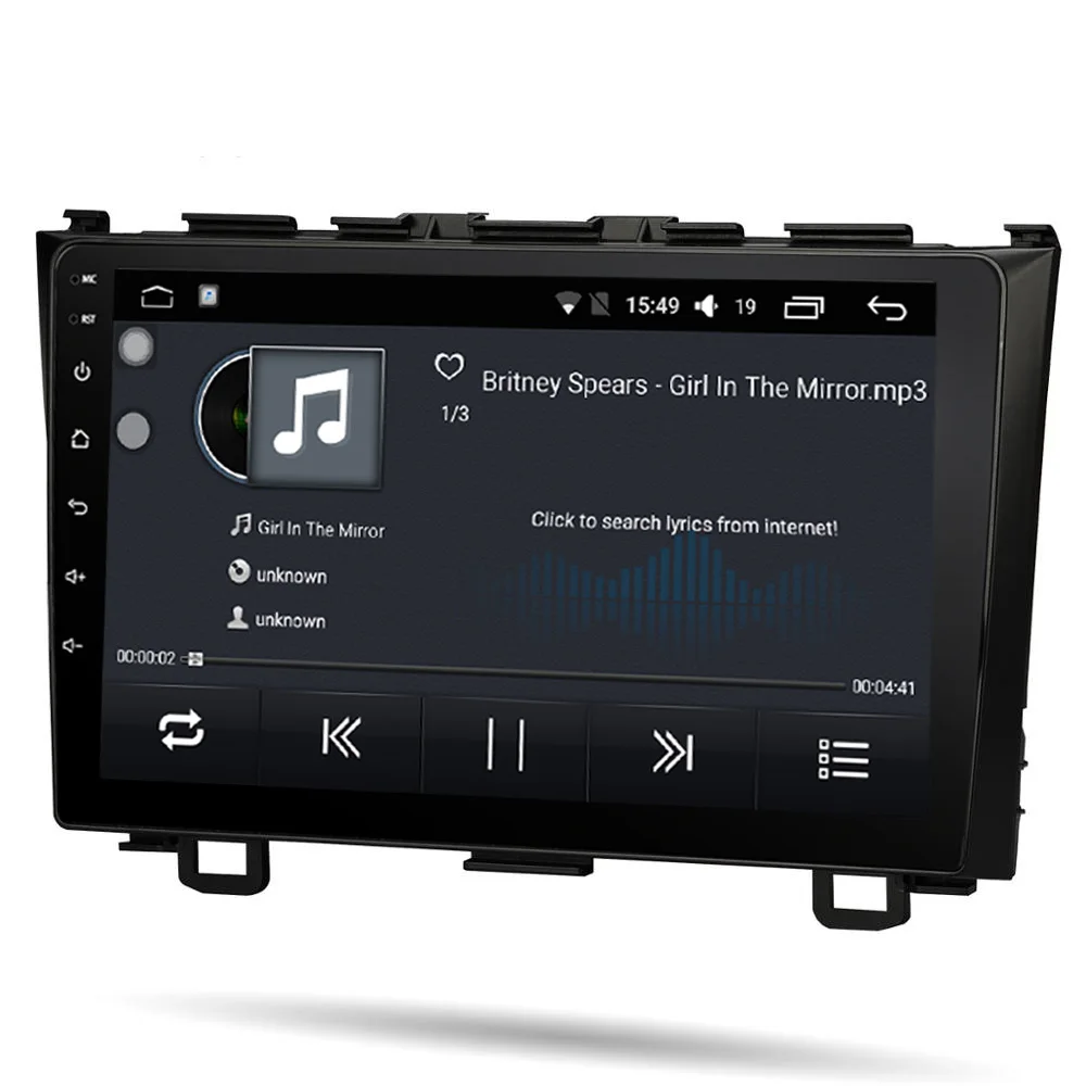 9 дюймов Android 1 автомобильное радио 2 Din Bluetooth стерео для Honda CRV CR-V 3 2007 2008 2009 2010 2011 WiFi