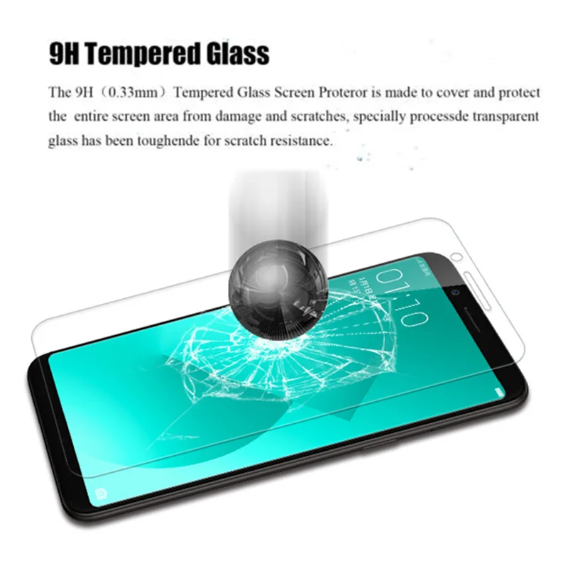 2.5D Закаленное стекло пленка для OPPO A83 защита экрана 9H Защитное телефона wangcangli A3s A3