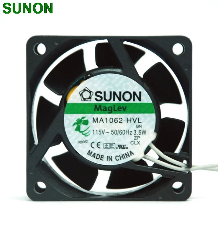 Sunon Maglev MA1062-HVL 6 см 6025 AC 115V 3 W 60*60*25 мм осевой вентилятор охлаждения | Компьютеры и