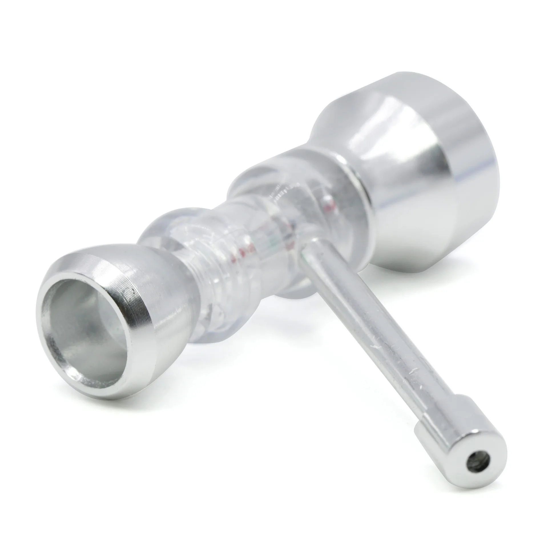 New Length 64MM Aluminum Alloy Metal Portable Mini Hookah Shisha Narguile Smoking Tobacco Herb Water Pipe |