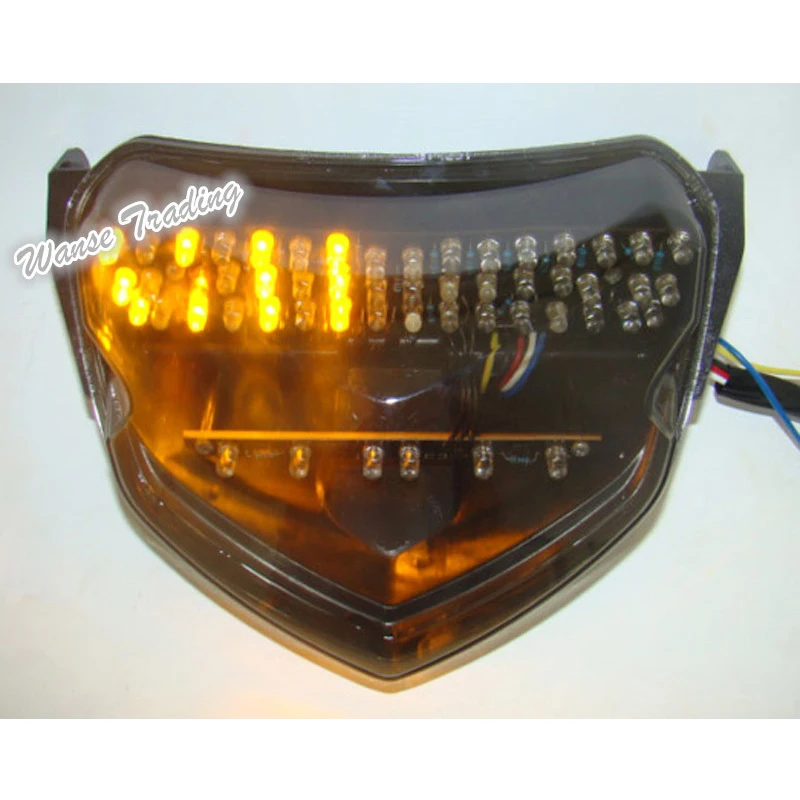 Waase задний стоп Сигналы поворота Интегрированный Светодиодный светильник дым