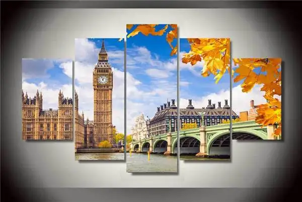 Hd Печать Лондон Англия Вестминстер картина холст печать декор комнаты плакат