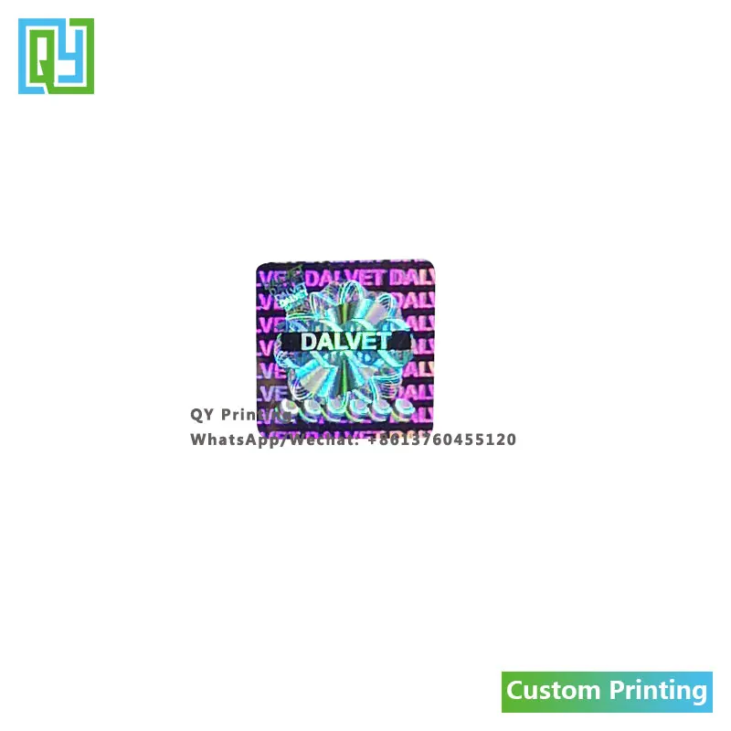 10000pcs 15x15 мм Бесплатная доставка Пользовательские печати 3D серебряные наклейки