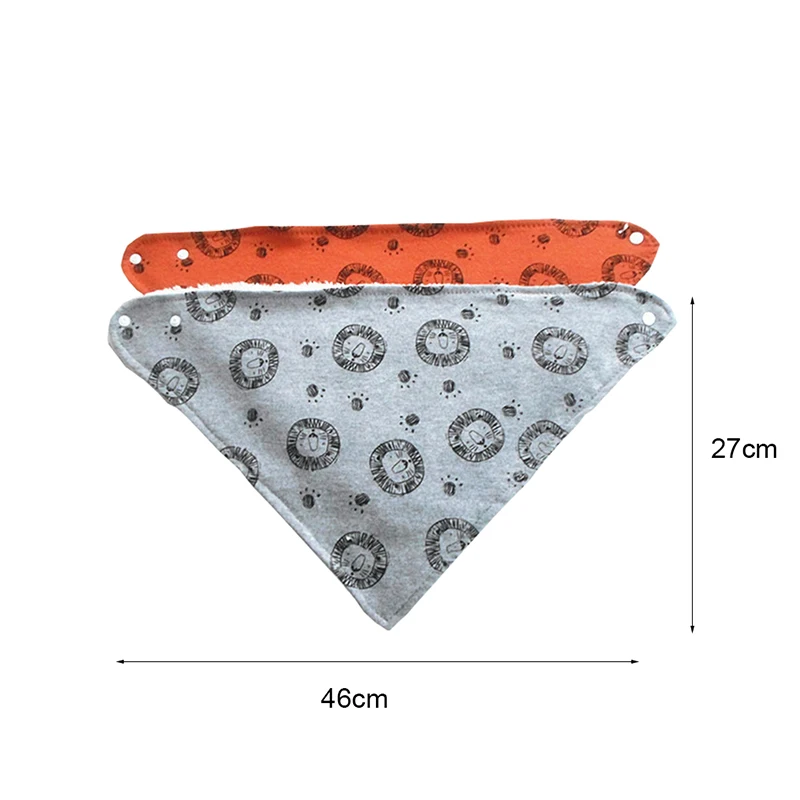 

Baby Bibs Cotton Winter Thicken Bib Bandana Accessories Infant Saliva Towel Double Button Newborns Infant Burp Cloths CL5062