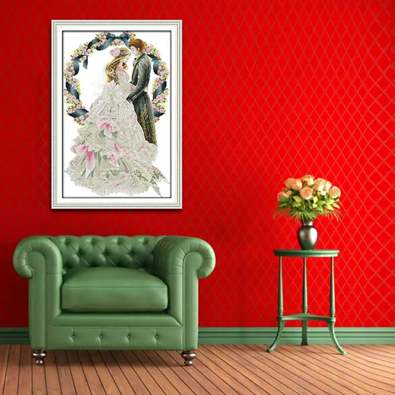 Joy Sunday Королевский свадебный дизайн вышивка крестиком ремесло набор для