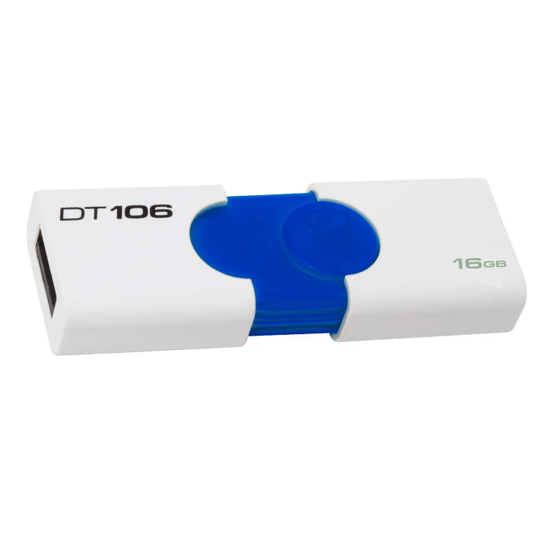 Kingston USB флеш накопитель USB3.0 16 Гб DT106 3 0 Флешка карта памяти для автомобиля U диск