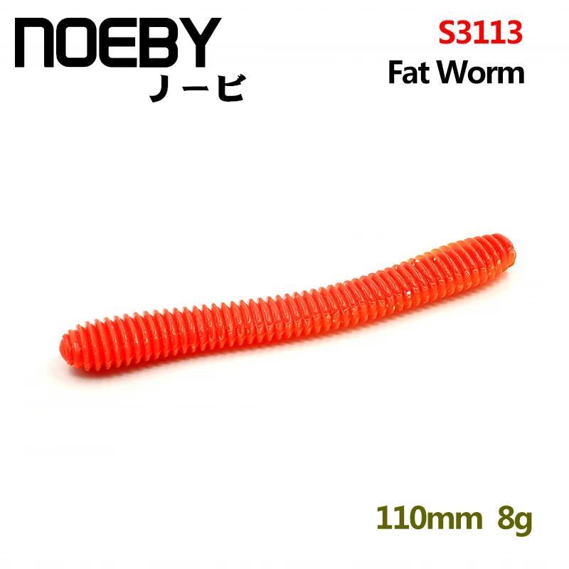 NOEBY 6 шт./лот Мягкая приманка 110 мм/8 г качественная профессиональная рыболовная