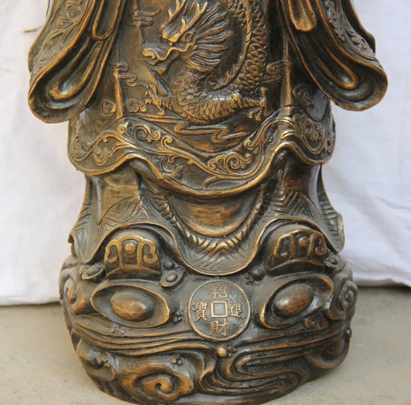 Бесплатная доставка S1919 25 &quotстаринная китайская бронза Дракон юаней Bao монета
