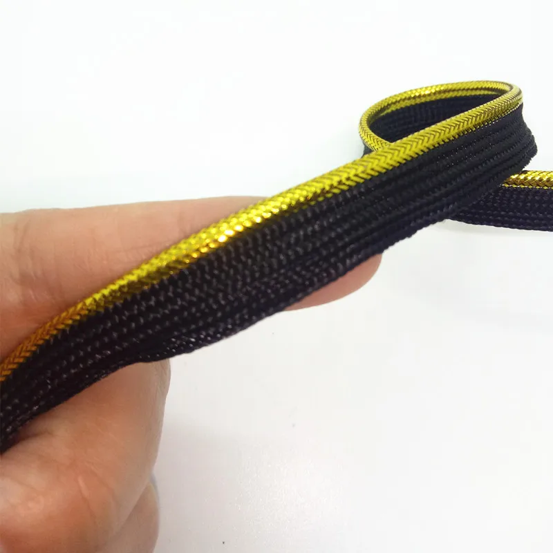 Золотистая и серебристая лента для пиннинга шпули ленты тесьмы кружевные одежды