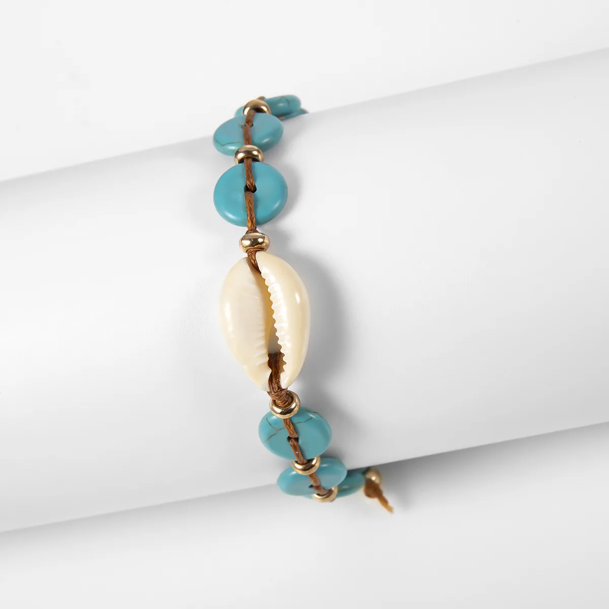 Boho, ручная работа, натуральный пука, ракушка, браслет для женщин, каури, богемная дружба, очаровательный браслет, каменные бусы, Прямая поставка
