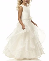 2020 flower girl dresses whiteivory holy first communion dress little girls kidschildren dress for wedding