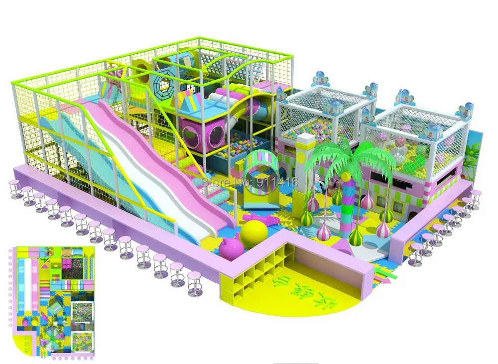Оборудование Для крытой игровой площадки с сертификатом се|indoor playground equipment|playground