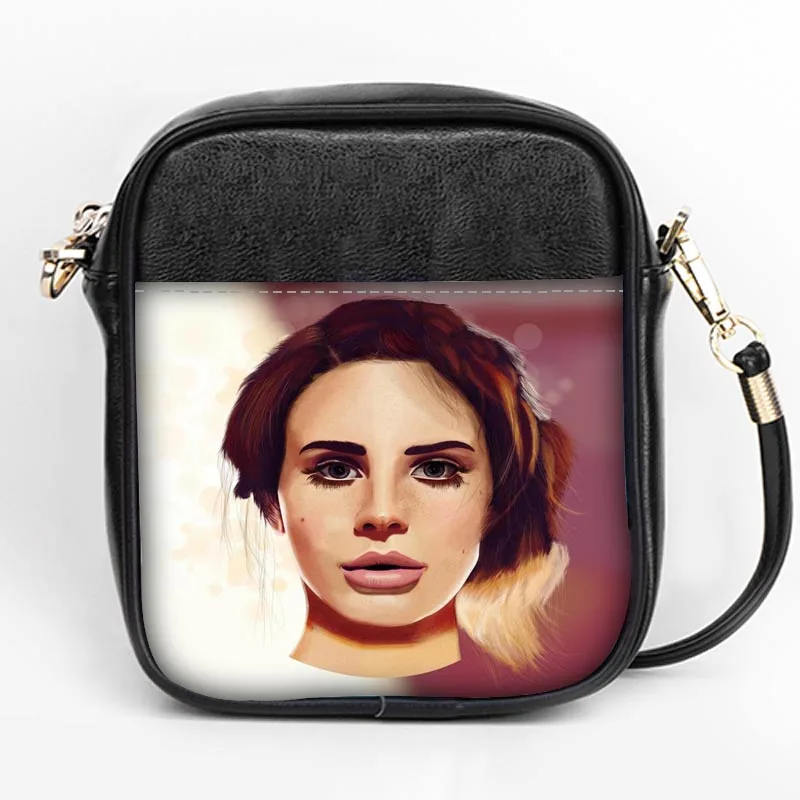 Пользовательские Lana Del Rey Моды Sling Bag Для женщин Слинг сумки на ремне кожа мини девушки Tote вечерние сумка DIY Sling Bag - Цвет: 20