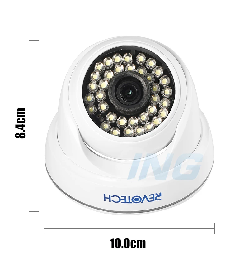 Звездный свет 1080P 2.0MP домашняя 36 Белая светодиодная ip камера полноцветная ночного