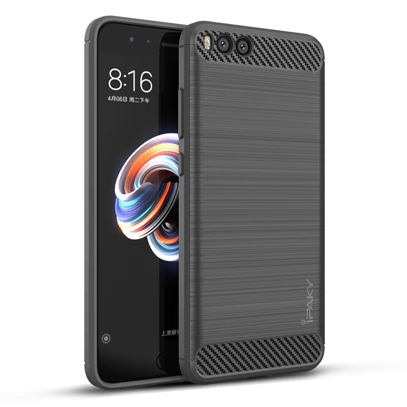 Чехол для Xiaomi Mi Note 3 Оригинальный IPAKY силиконовый гибридный защитный чехол из