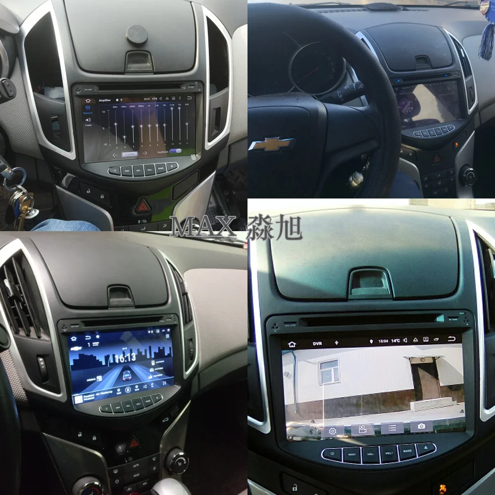 MAX ips экран gps навигационная система автомобильный dvd плеер Android 6 0 для Chevrolet Cruze 2012