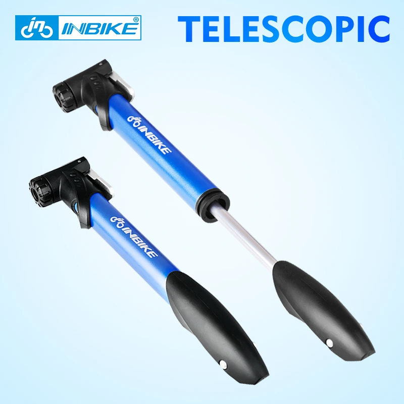 Велосипедный насос алюминиевый сплав мини Сверхлегкий Телескопический