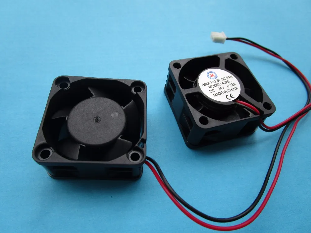 1 Pcs Brushless DC Cooling Fan 24V 4020S 5 Blades 40x40x20mm sleeve-bearing | Обустройство дома