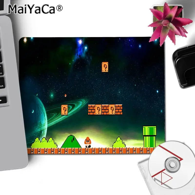 MaiYaCa высокое качество Марио компьютерные игровые коврики для мыши прочный резиновый коврик для мыши