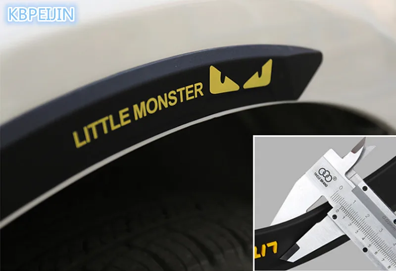 NEW 2Pcs Car Wheel eyebrow decorative Anti-collision Sticker for Cadillac srx cts ats escalade key emblem sts accessories | Автомобили и