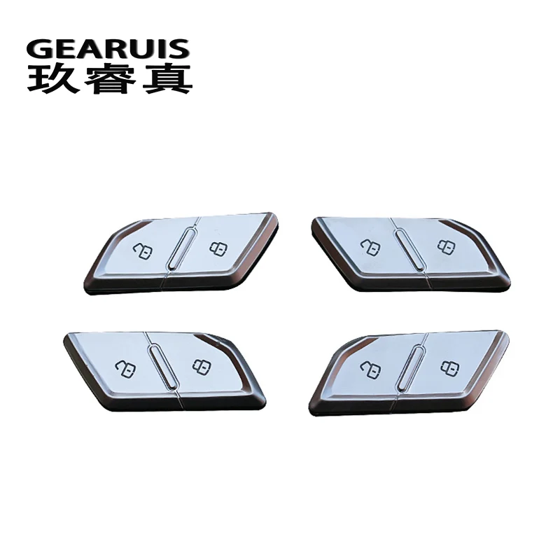 Автомобильный Стайлинг Дверь разблокировка переключатель насадки на пуговицы