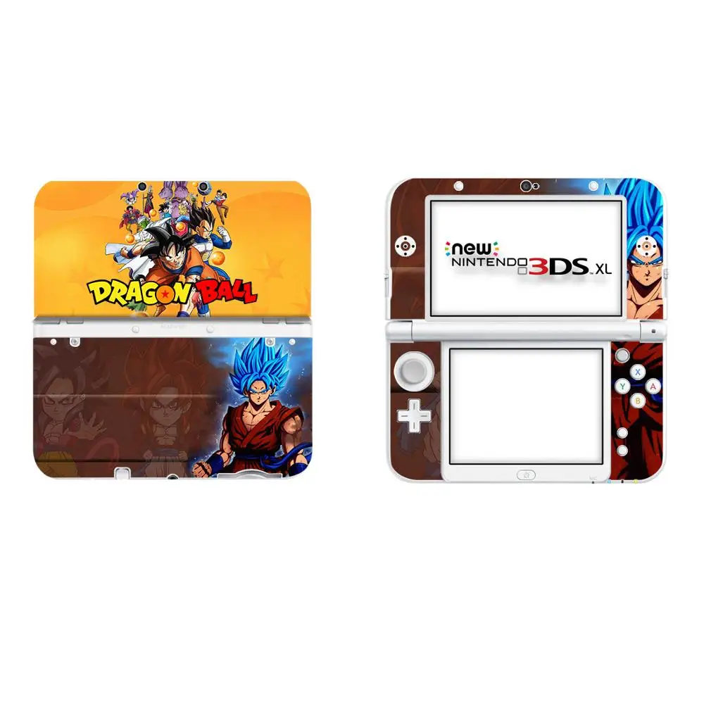 Аниме Dragon Ball Z виниловый чехол наклейка Кожа Наклейка для новых 3DS XL скины стикер s