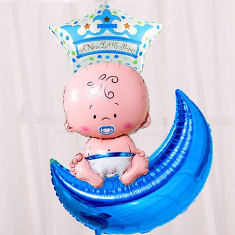 

10/18/36inch Moon Foil Balloons Baby Shower Helium Air Ball Happy Birthday Decoration Anniversaire Wedding Ballon Party Supplies
