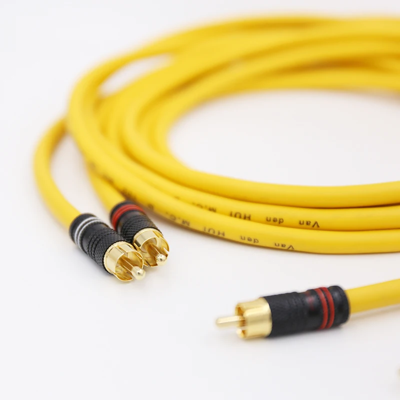 1 пара hi fi аудио D102MKIII посеребренный RCA кабель|Кабели VGA| |