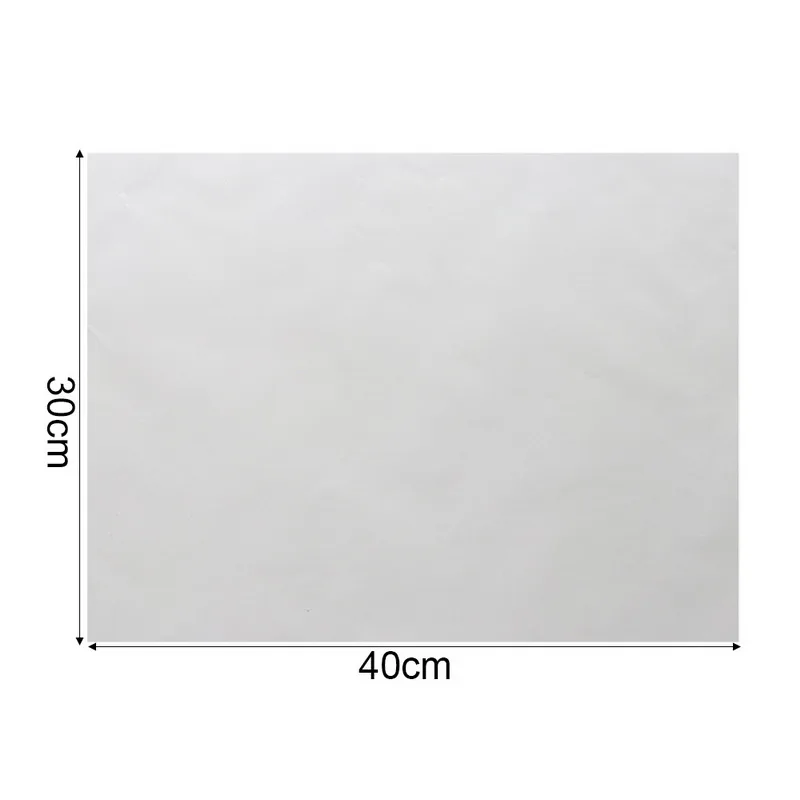 white 30x40cm Hifuar 1 шт. многоразовый коврик для выпечки высокотемпературный лист кондитерские изделия для выпечки клееный коврик антипригарное барбекю печь вкладыши инструмент - Цвет: white 30x40cm