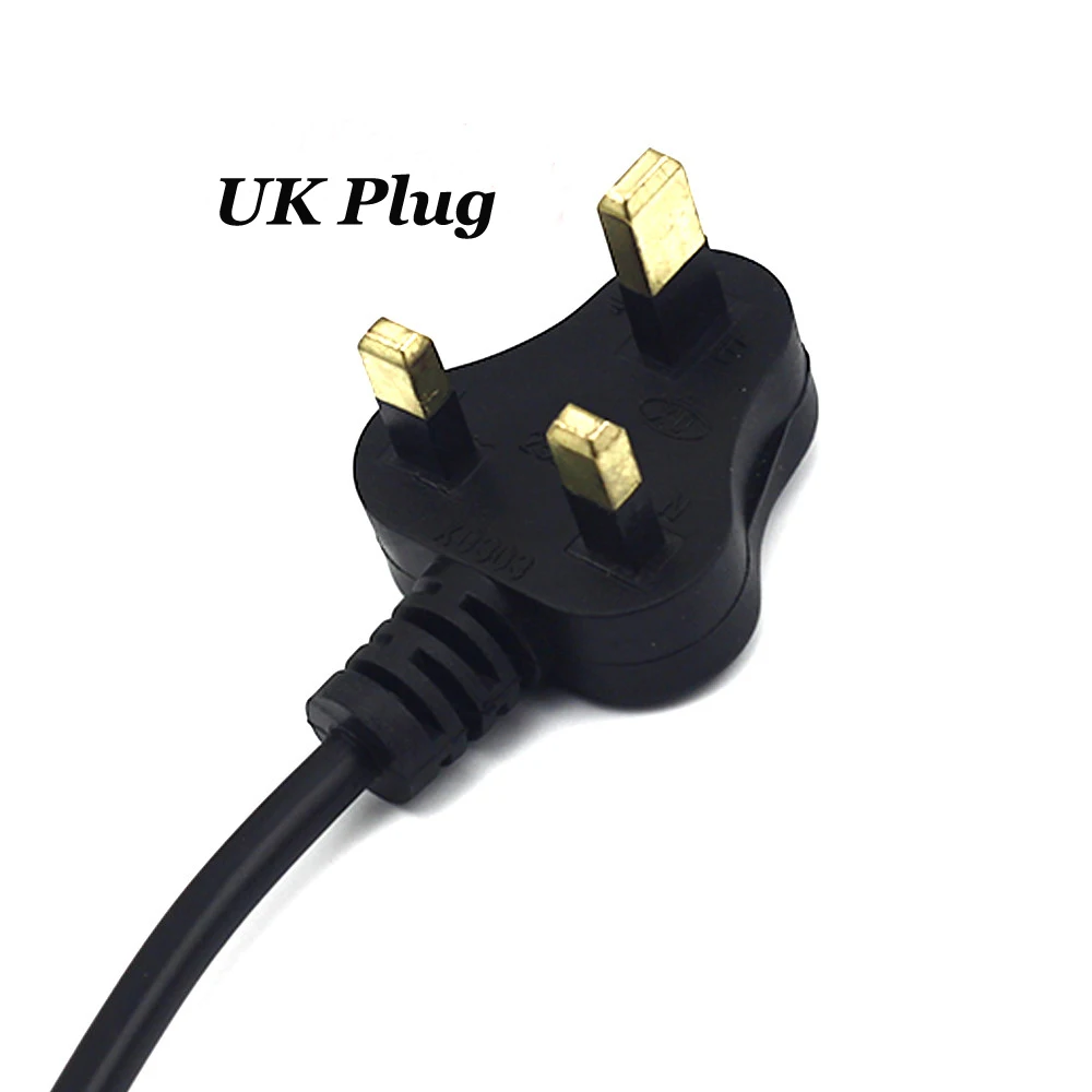 100 V-240 V к DC 5V 12V 24V импульсный адаптер питания для светодиодных лент с выходным разъемом 5,5x2,5mm DC