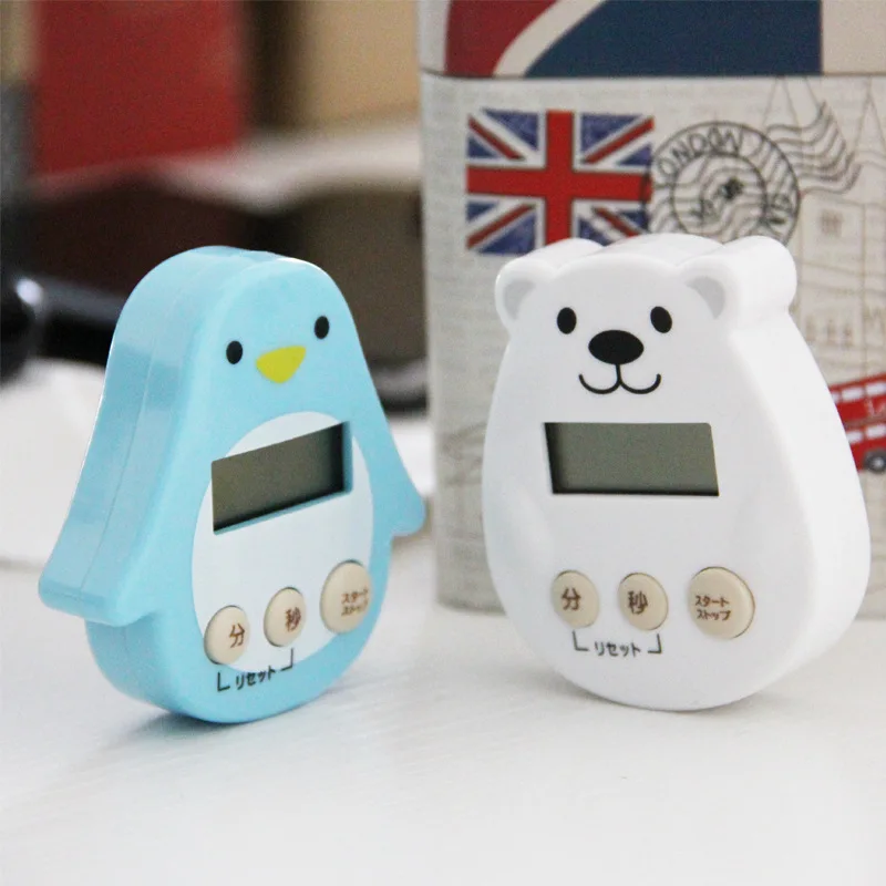 Кухонный таймер для выпечки мультфильм будильник обратный отсчет секундомер |