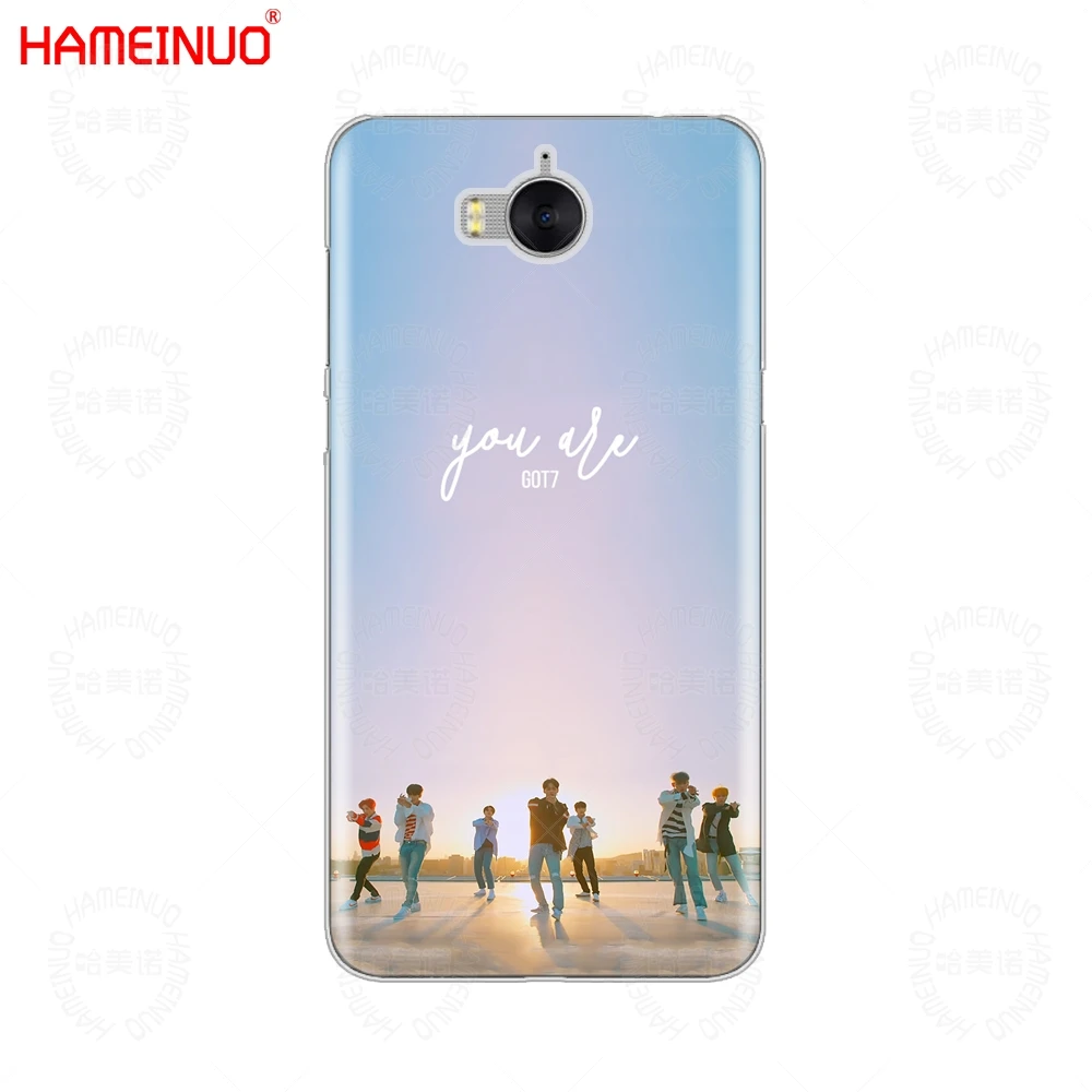 Чехол для мобильного телефона HAMEINUO GOT7 JinYoung Jackson Mark huawei honor 3C 4X 4C 5C 5X 6 7 Y3 Y6 Y5 2 II Y560 Y7