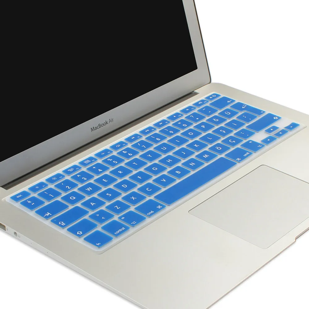 Для Apple Macbook Pro Air 13 15 стандарта ЕС, США, Великобритании турецкий мягкий чехол-клавиатура для Macbook 13,3 15,4 дюймов A1466 A1502 клавиатура протектор