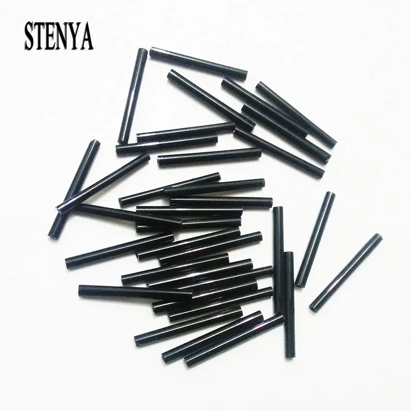 Stenya длинные висячие серьги с чешскими стеклянными бусинами фурнитура для сумки