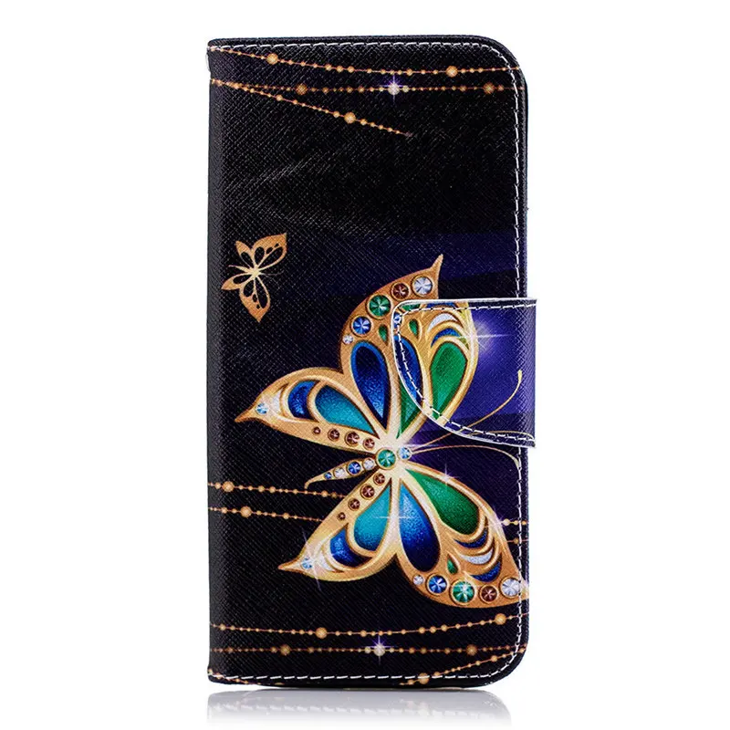 Big Butterflies Для samsung Galaxy S10 S10E S9 S8 S7 край j2Pro A6 A7 A8 J4 J6 плюс милые окрашенные панда бамбука Орел роскошный чехол P07Z - Цвет: Big Butterflies
