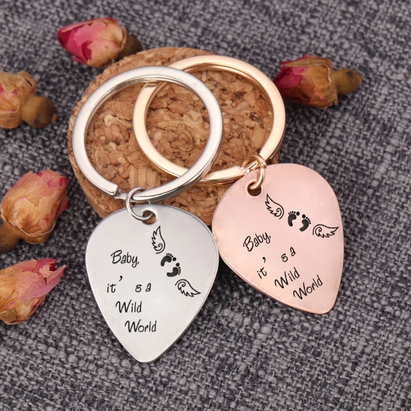 Набор ключей от гитары Baby Loss Memorial Gift аксессуары Брелоки для подвески на сумку