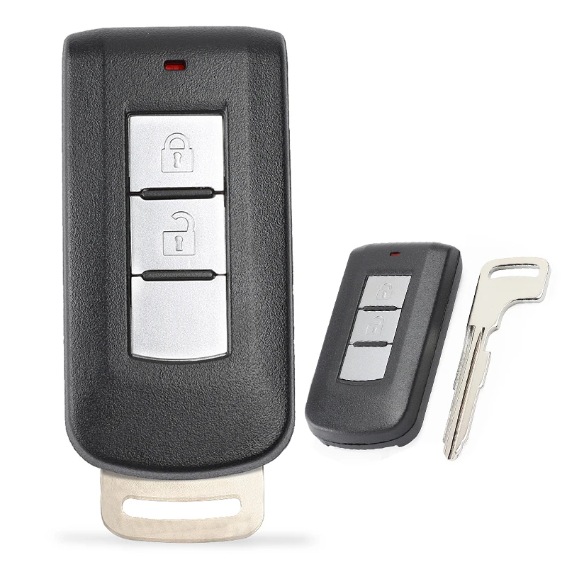 KEYECU 433 МГц PCF7952 чип замена 2 кнопки дистанционного брелока для Mitsubishi ASX Outlander G8D-644M-KEY-E