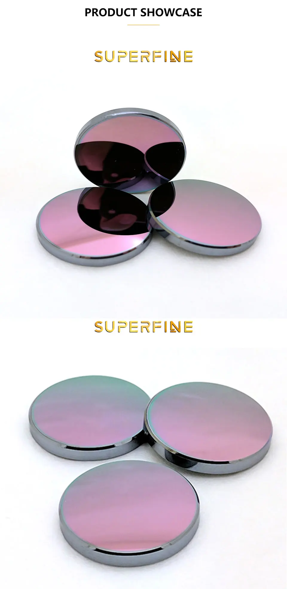Superfine GaAs Focus Lens Dia. 18 19 20 25mm FL 50.8 63.5 101.6mm 1.5-4" for CO2 Laser cutting engraving machine
