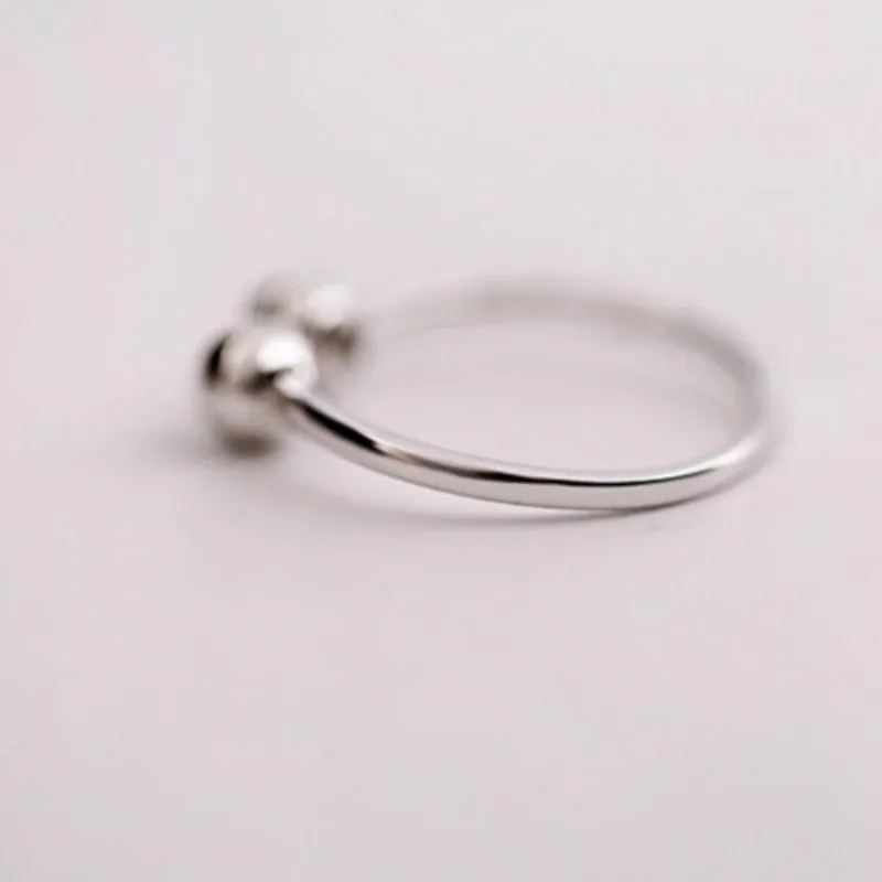 Flyleaf 2020 двойные бусины Открытые Кольца для женщин Высокое качество модные