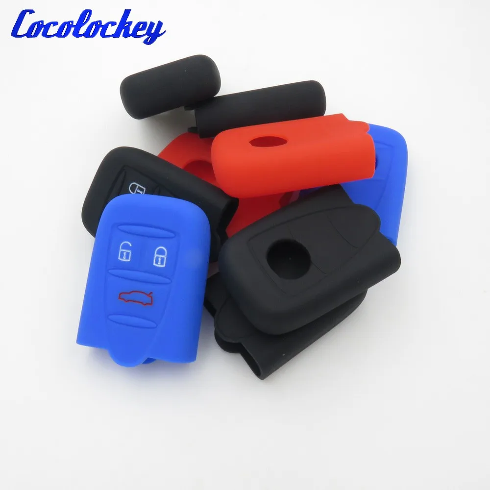 

Cocolockey Silicone Car Key Cover for ALFA ROMEO A159 SPARE KEY #124 No Logo