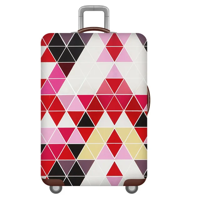L Luggage Cover SEREQI полосатый дорожный багажный чехол для 18-32 дюймов, чехол для костюма, сумка для путешествий, защитный чехол для багажа, чехол для защиты от пыли, аксессуары для путешествий - Цвет: L Luggage Cover