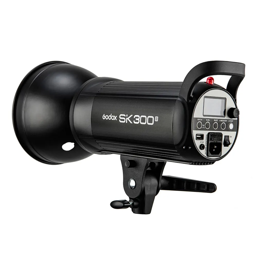 Godox профессиональная студийная вспышка SK300II GN58 Max Power 400WS 2 4G беспроволочное время