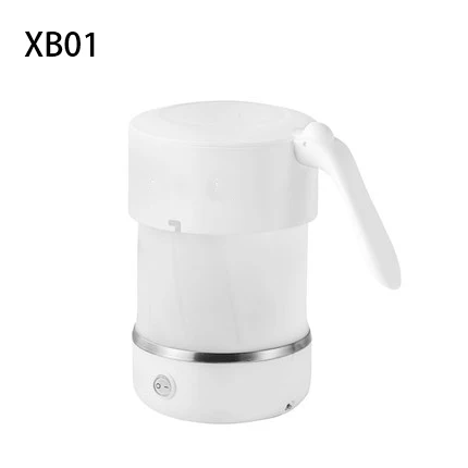 XB01 without cup Kbxstart электрический умный чайник для воды с контролем температуры складной дорожный чайник складной Chaleira с чашкой 110 В 220 В - Цвет: XB01 without cup