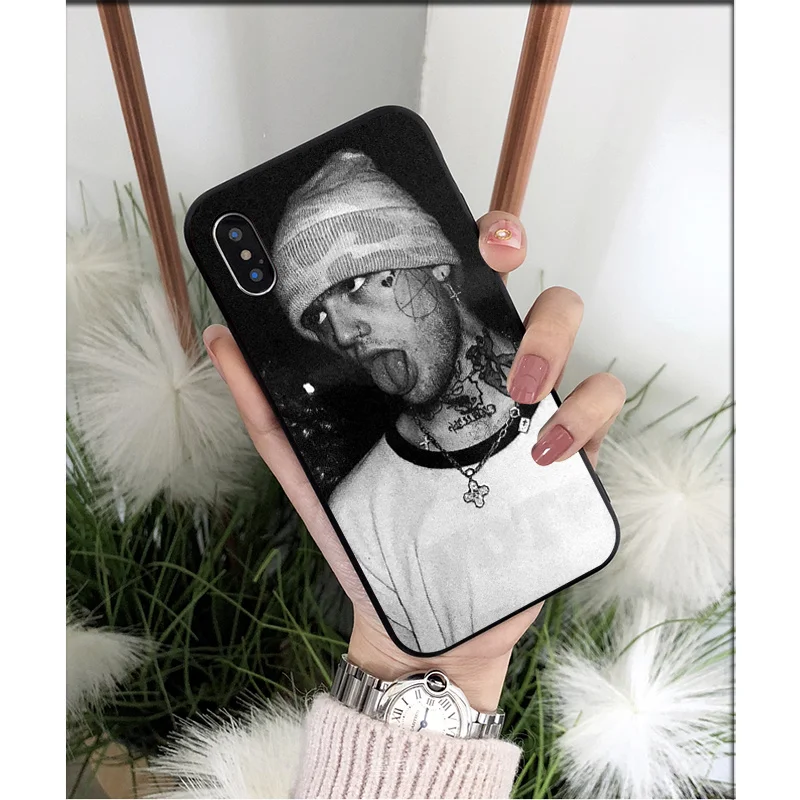 MaiYaCa Rap singer Lil открытый высококачественный чехол для телефона iPhone 5 5Sx 6 7 7plus 8 8Plus X XS
